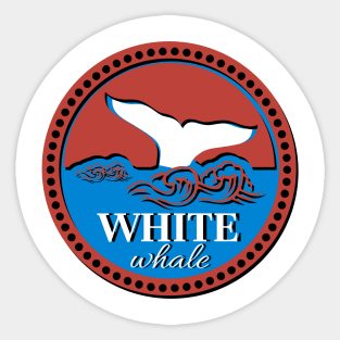 White whale Sticker